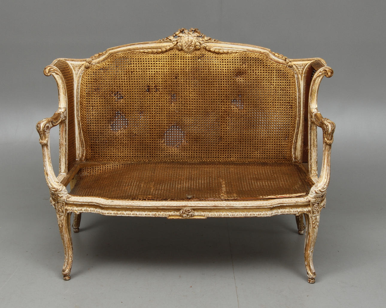 SOFA, Louis XV style, 1900s.