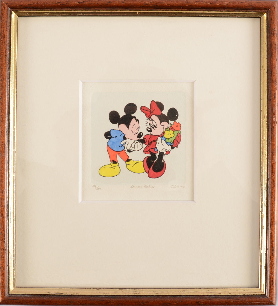 SOWA & REISER, WALT DISNEY. Etching.