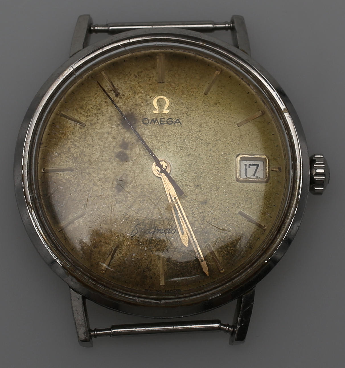 ARMBANDSUR, Omega Seamaster, Swiss Made.