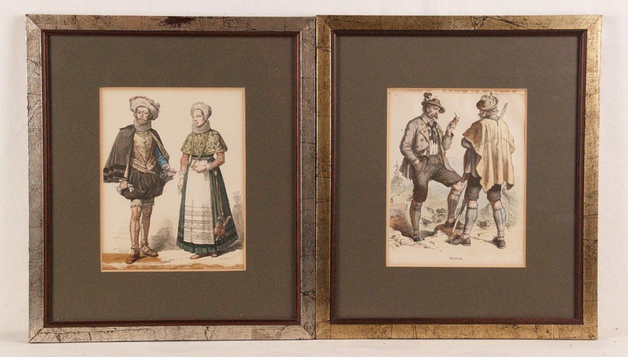 historiske dragter - bjergbønder.