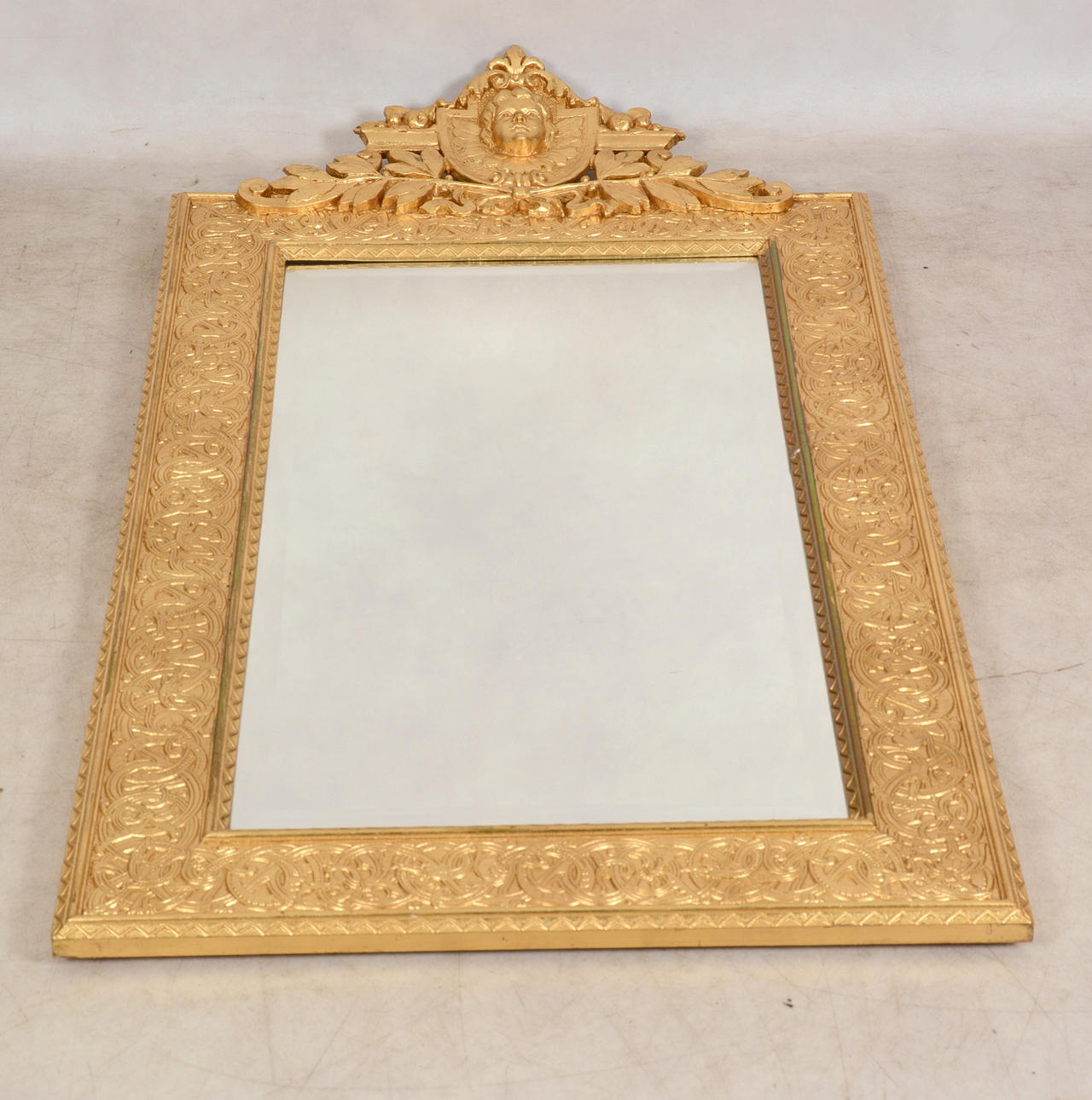 SPEGEL, förgylld, 1900-tal.