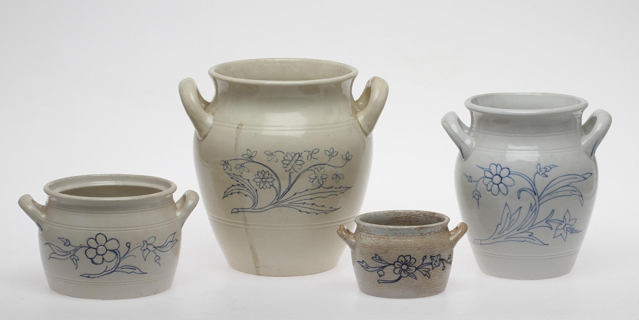 SYLTKRUS, 4 st, keramik, Rörstrand och Arabia.
