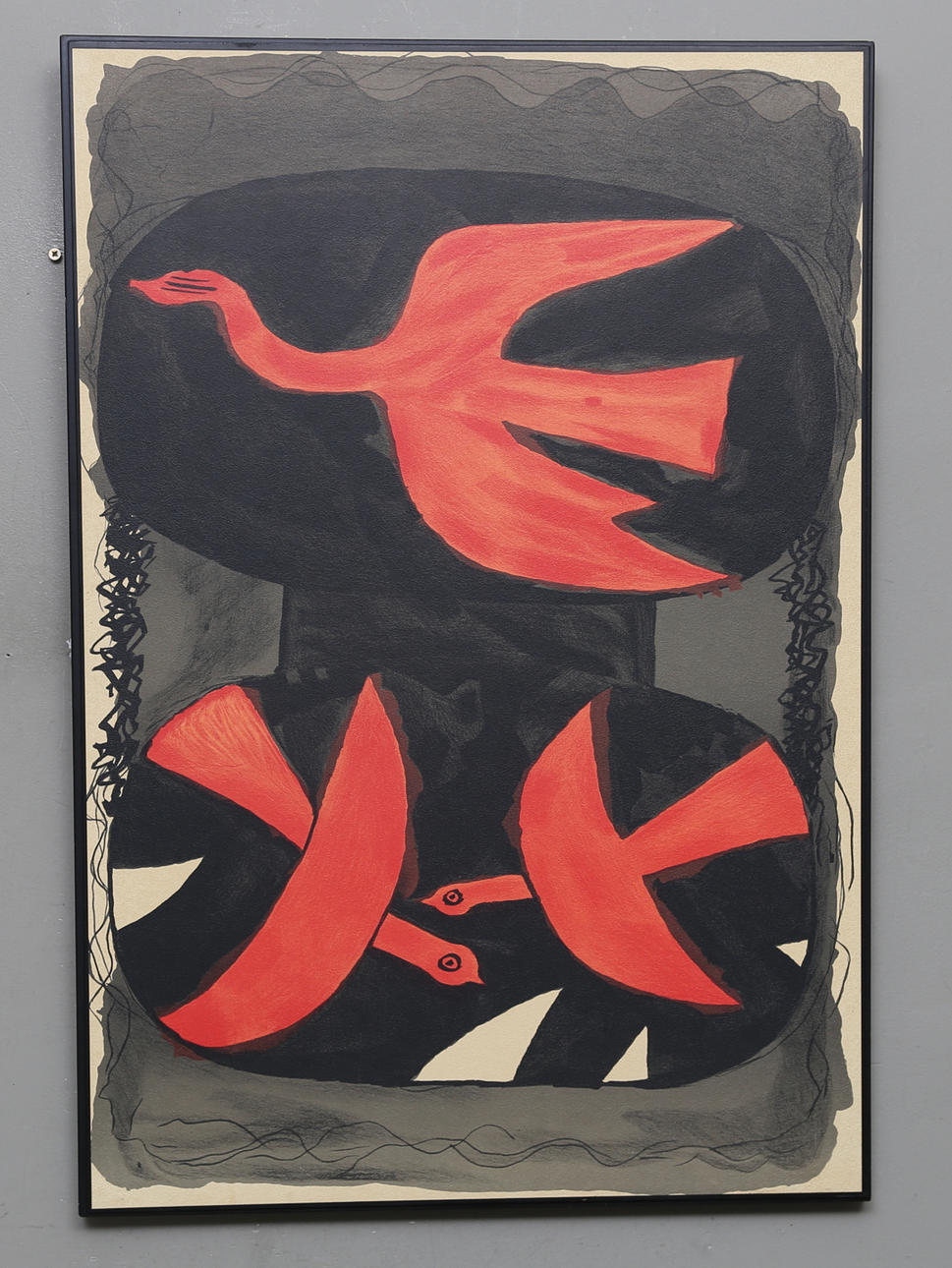 TRYCK, efter Georges Braque.