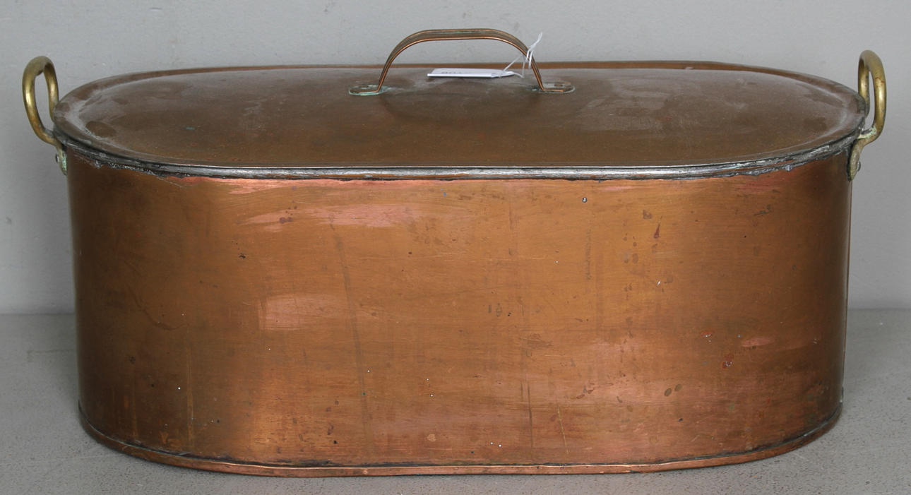 FISKGRYTA, koppar, 1800-tal.