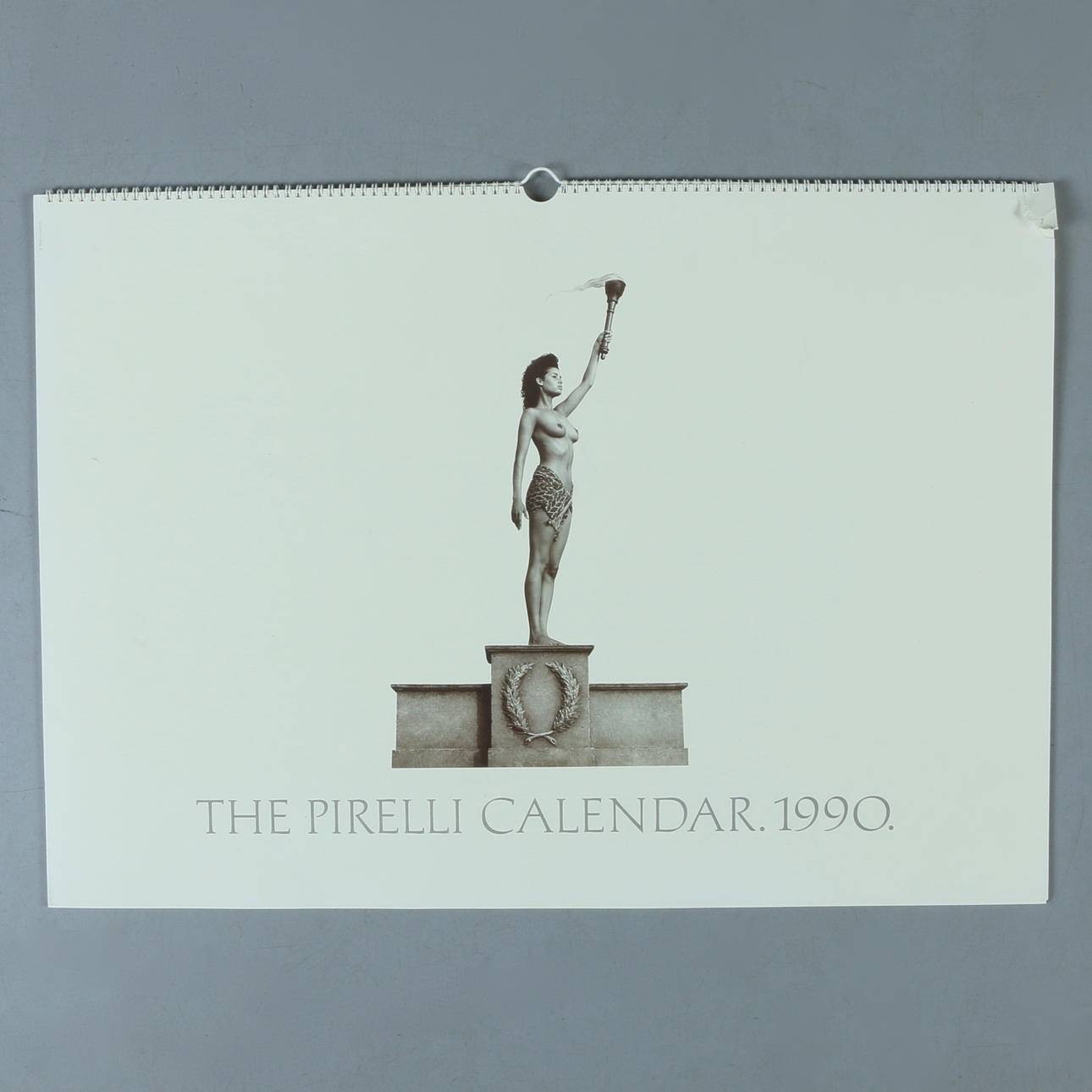 PIRELLI, calendar 1990, Olympic theme.