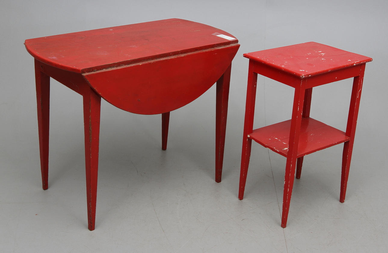 KLAFFBORD samt fönsterbord 1920-tal.