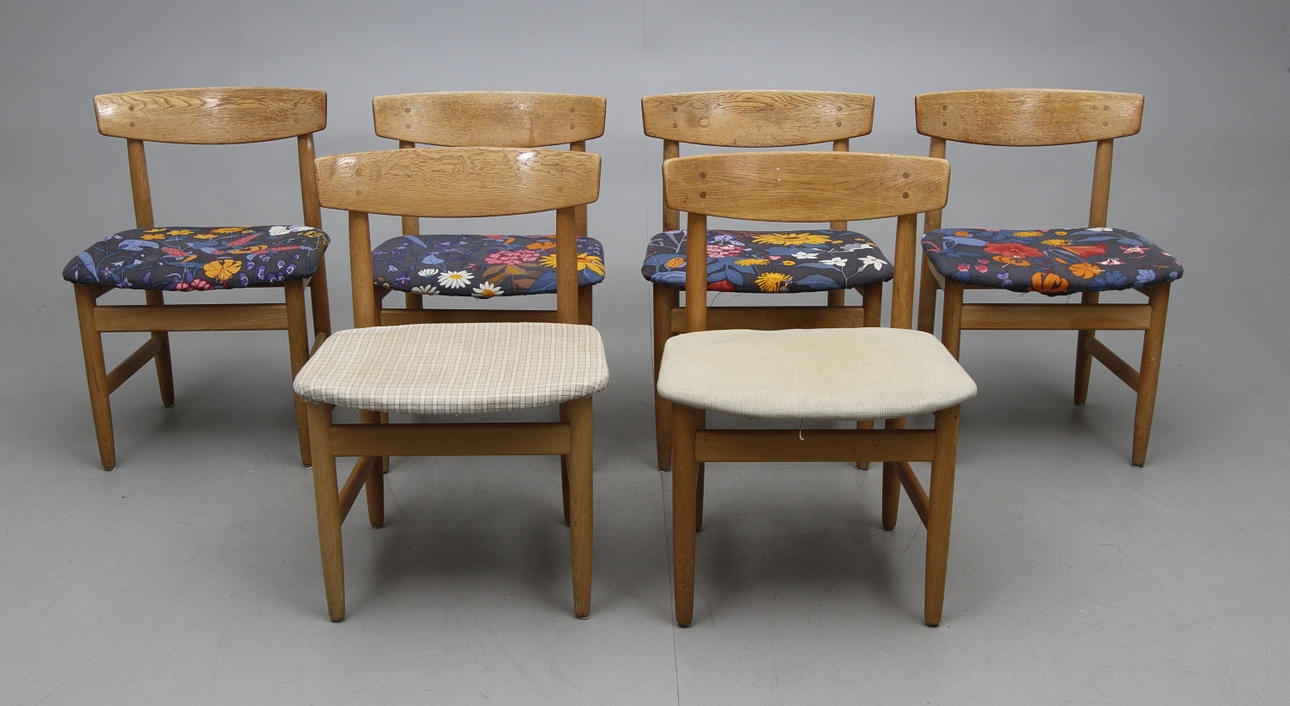 STOLAR, 6 st, "Öresund", Börge Mogensen, Karl Andersson och söner.