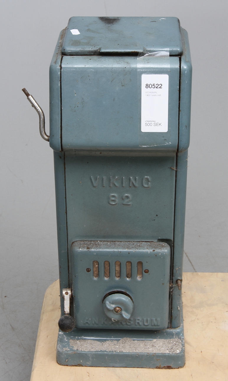 VEDKAMIN, 1900-talets mitt.