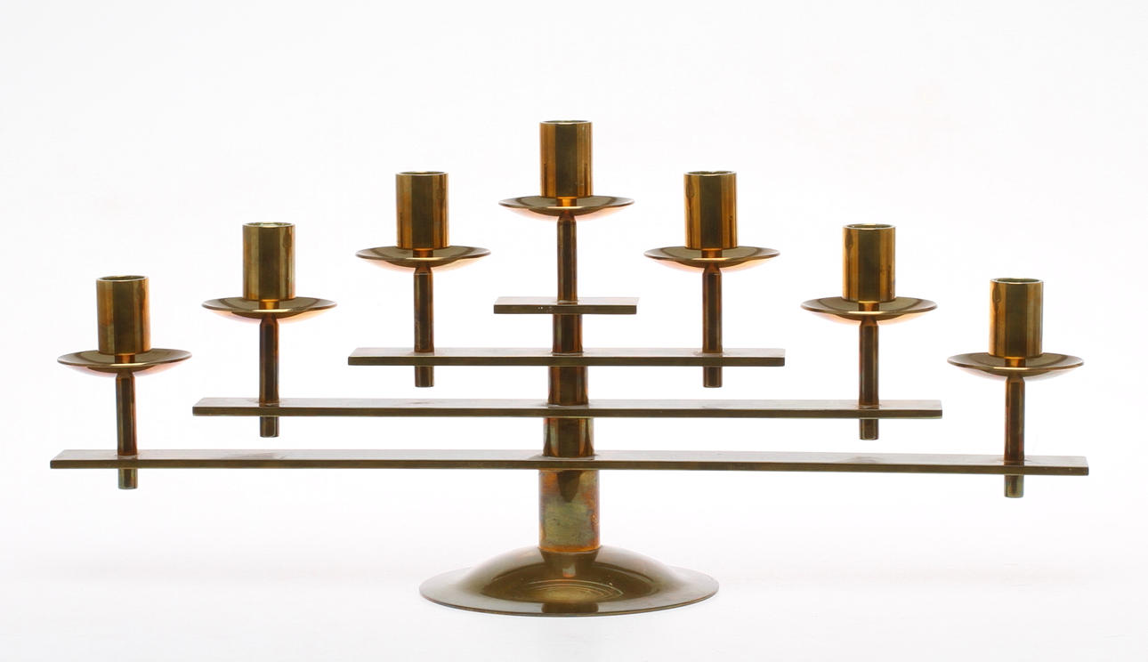 KANDELABER, mässing, Dantorp Design, Danmark.