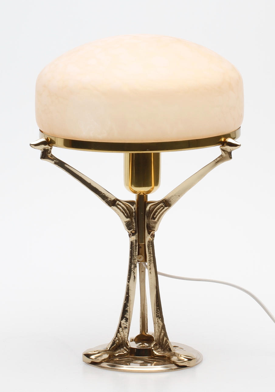 BORDSLAMPA, Jugendstil, Gamla Stans Lampverkstad. 1900 talets andra hälft.