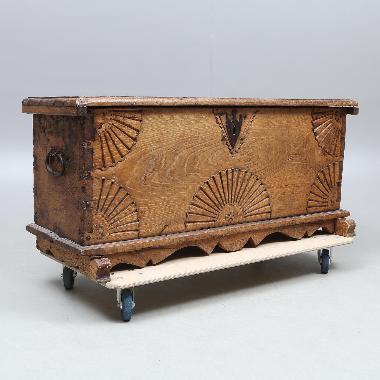 ATAÚD, España, siglo XVIII.