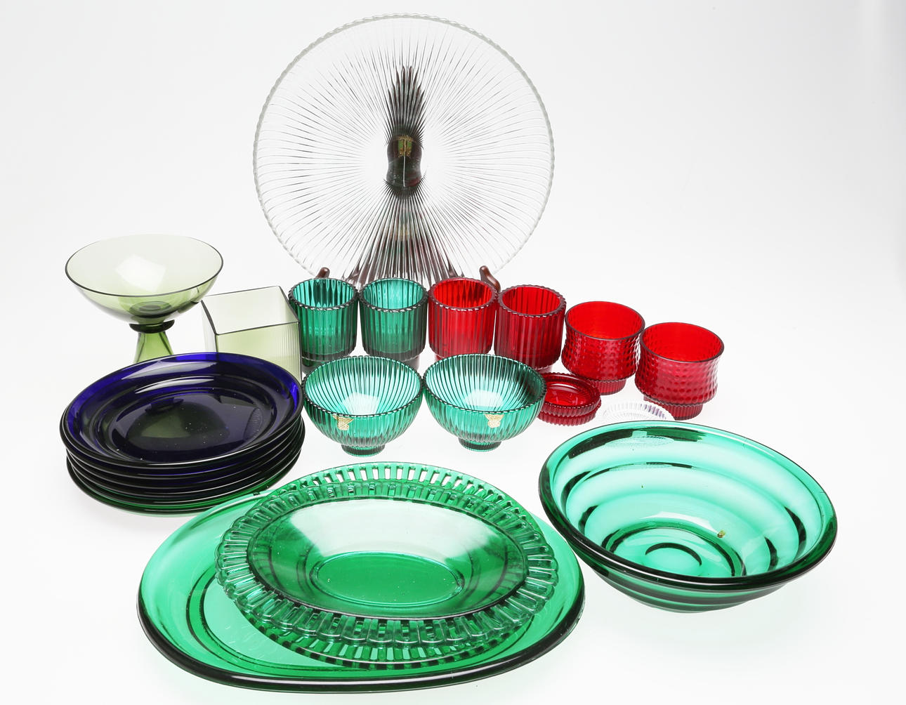 SAMLING GLAS, Gullaskruf.