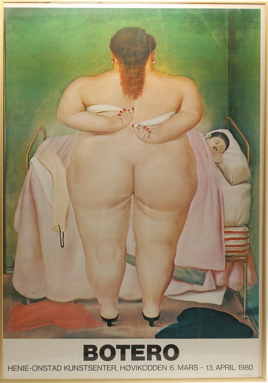 FERNANDO BOTERO. after, poster.
