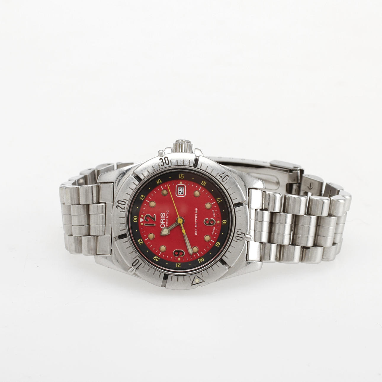 WATCH Oris, steel, automatic.
