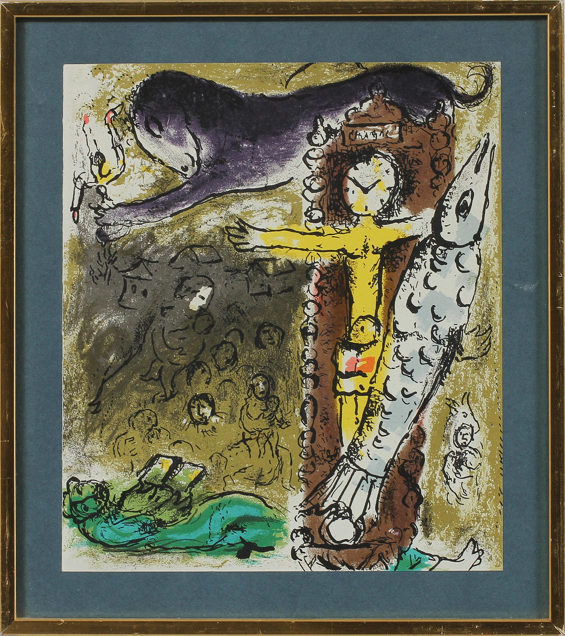 MARC CHAGALL. EFTER. Grafiskt blad.