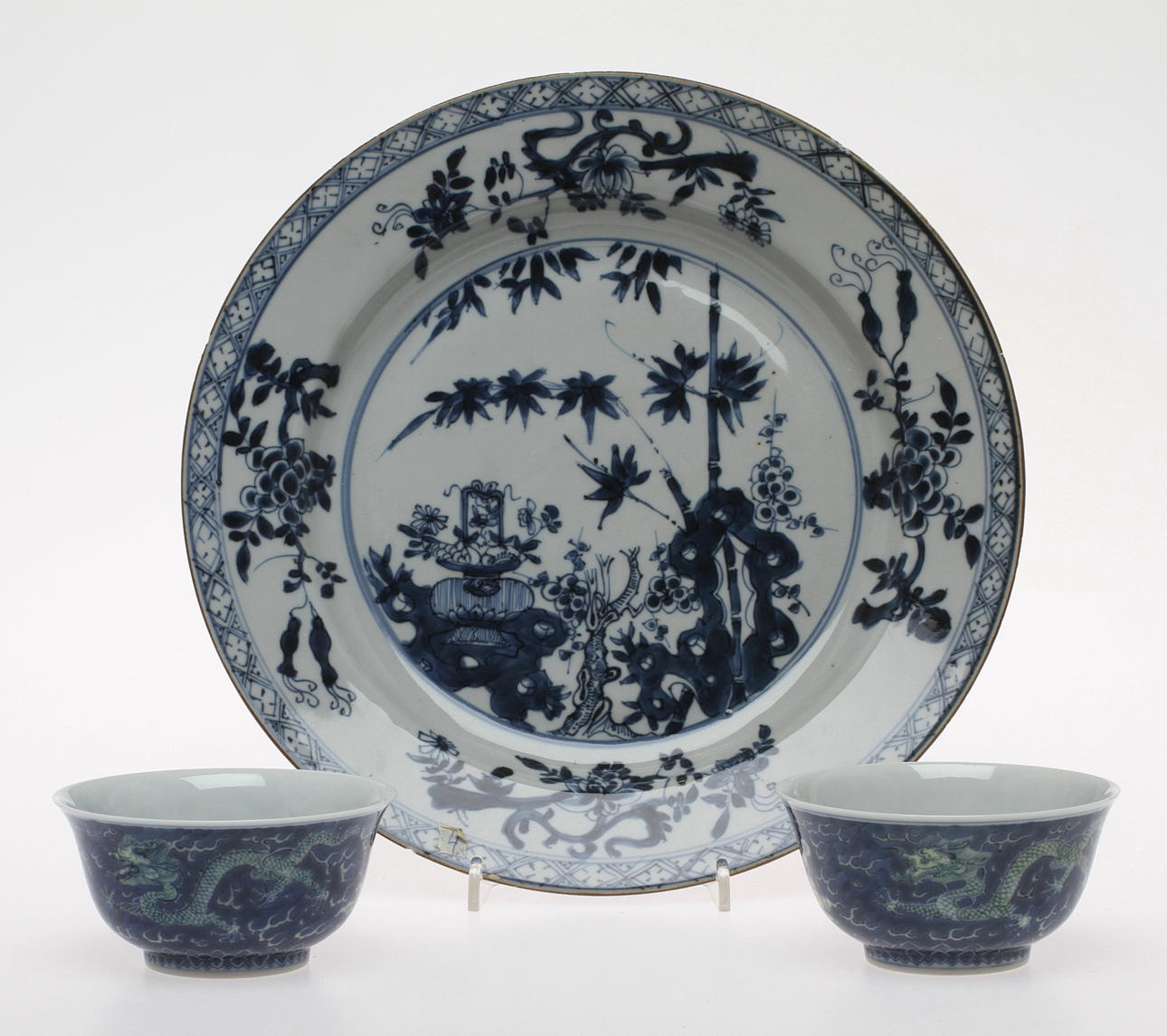 FAT, SKÅLAR, 2 st, porslin, Kina.