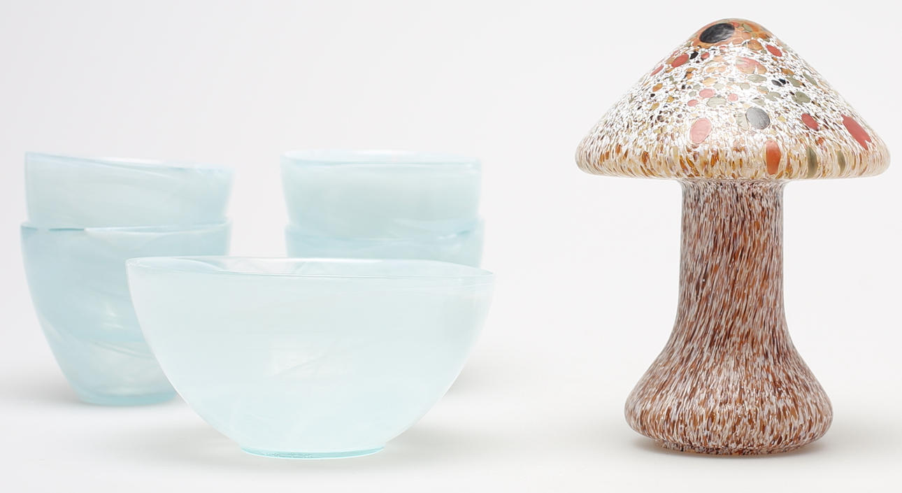 PARTI GLAS (6). Bl a Monica Backlund etc.