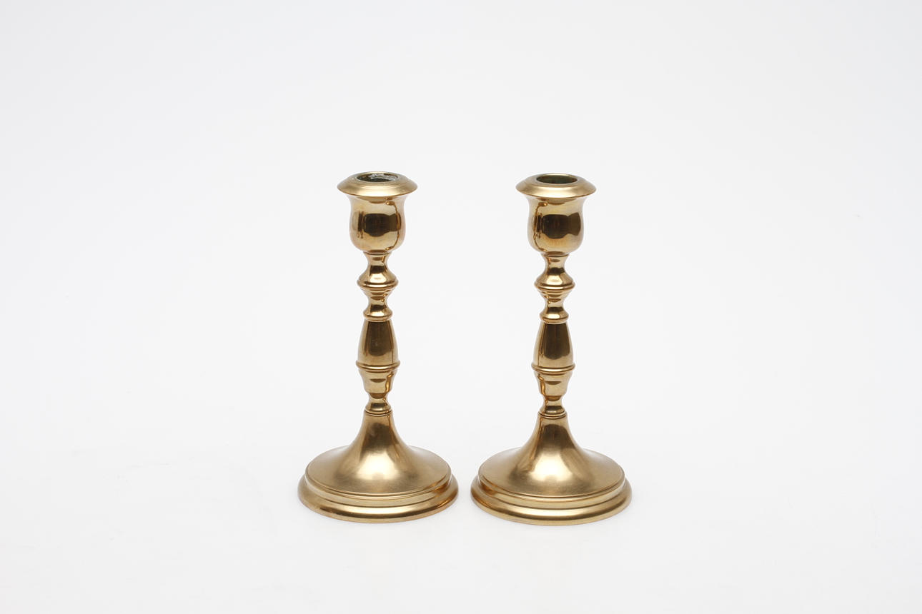 LJUSSTAKAR, ett par, Bersbo 1977.