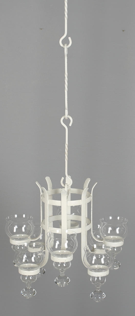 TAKKRONA, vitmålad 1970-tal.