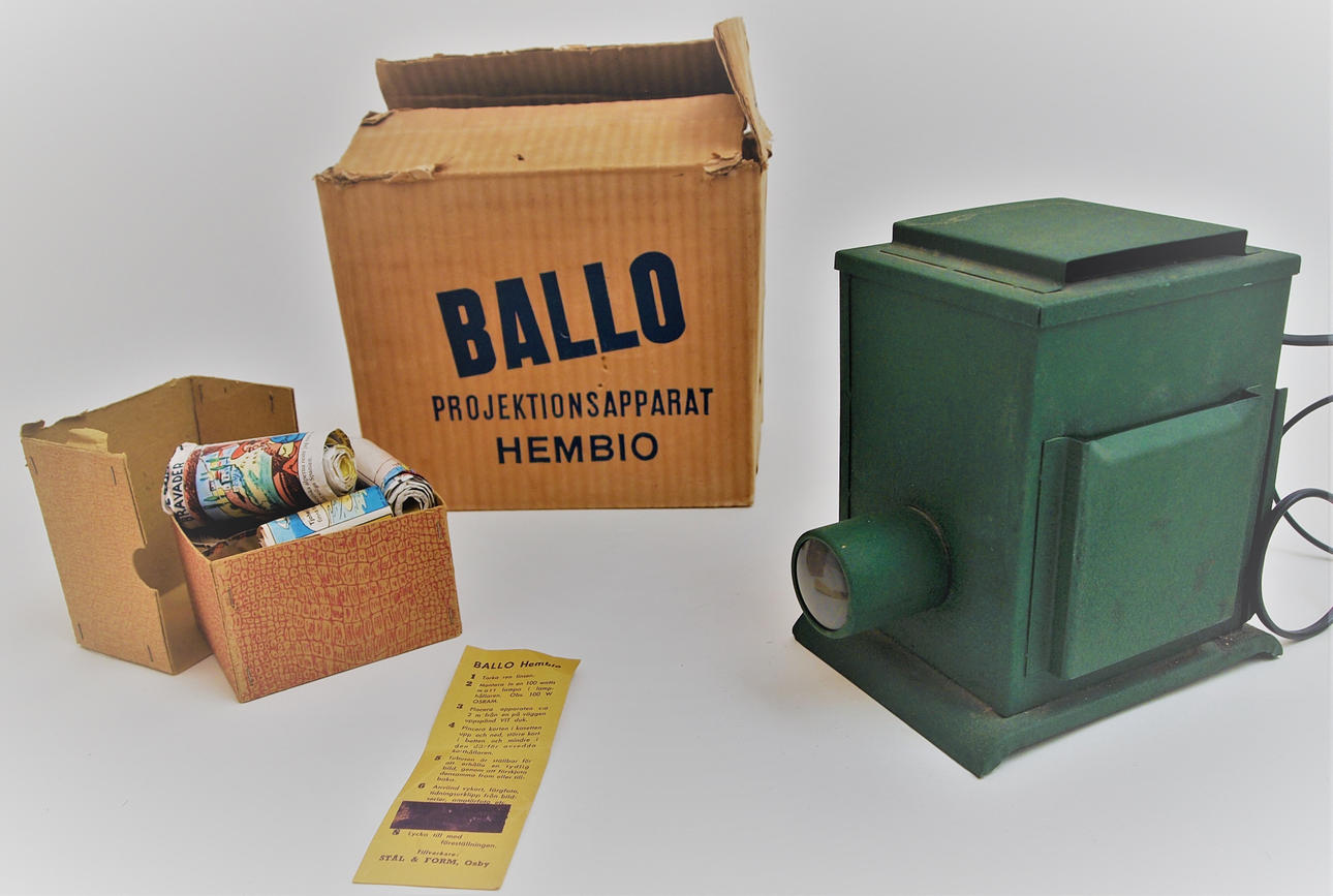 PROJEKTIONSAPPARAT, BALLO, HEMBIO.