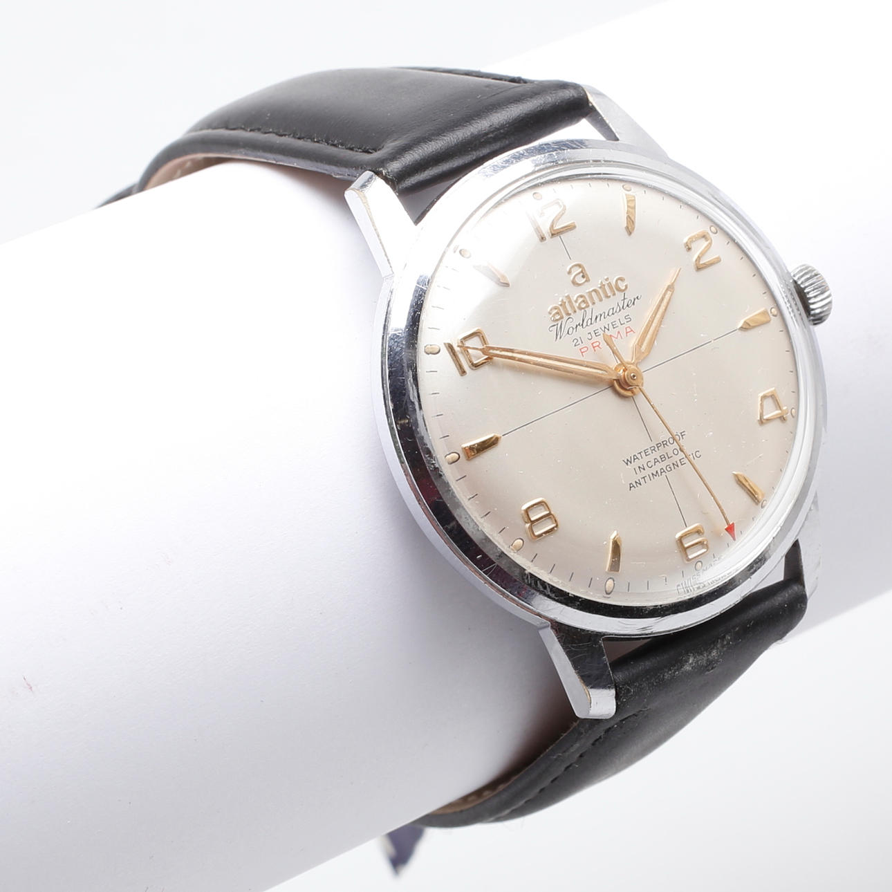 WRIST WATCH, Atlantic Worldmaster, 1960s.