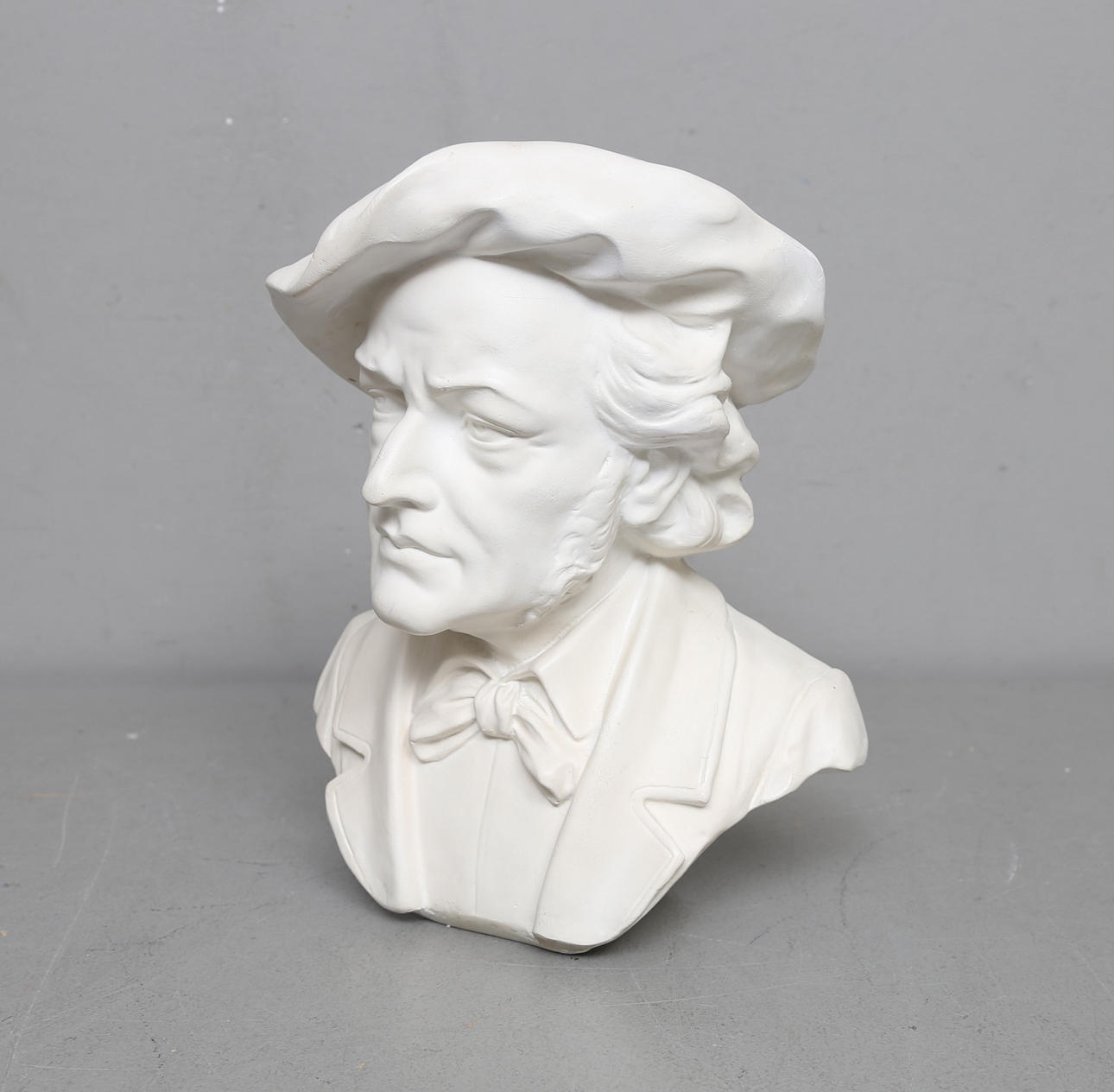 BÜSTE, Gips, Richard Wagner, 20. Jahrhundert.