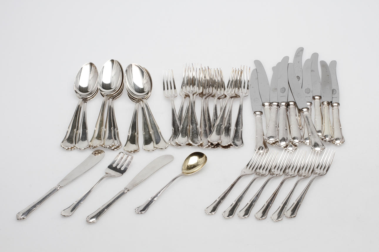 NS-BESTICK 46 delar "SAGA".