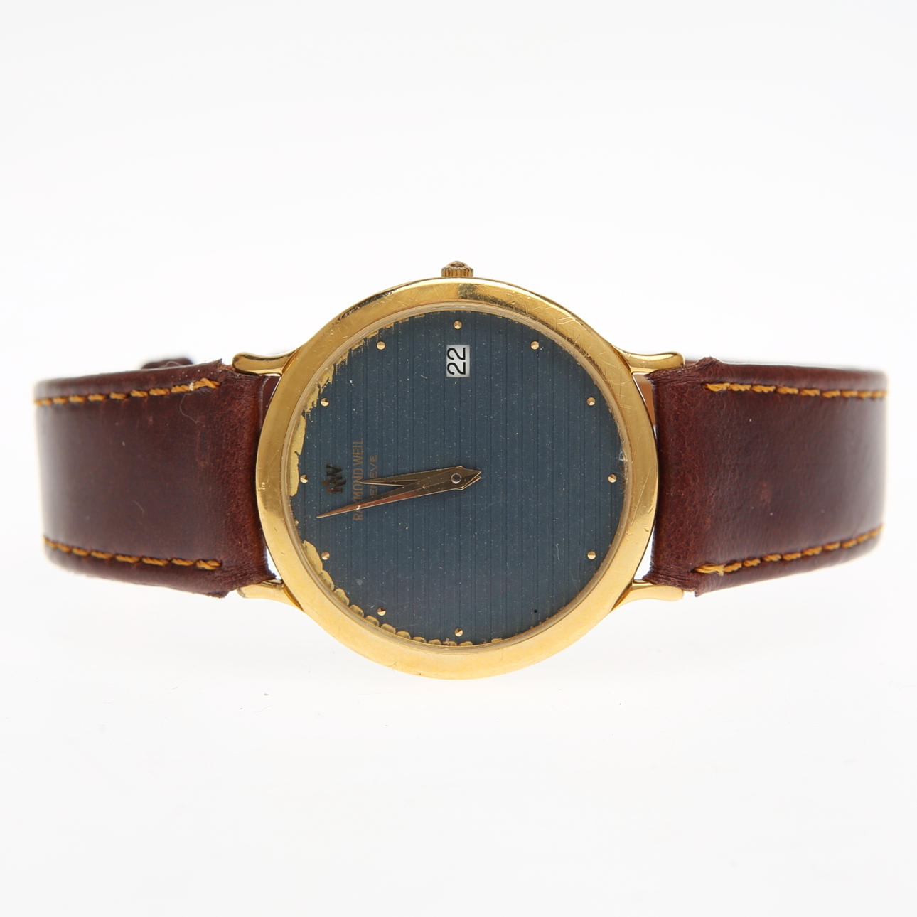 RAYMOND WEIL, wristwatch, gold-plated.