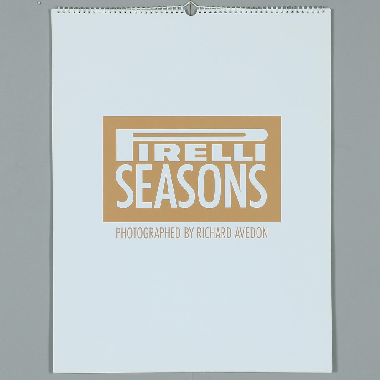 PIRELLI, calendar, 1995, "Seasons", Richard Avedon.