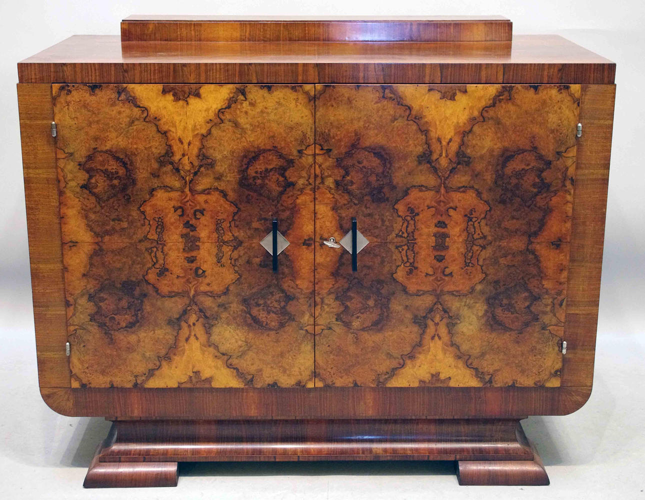 SKÅP, Art Deco, mahogny.