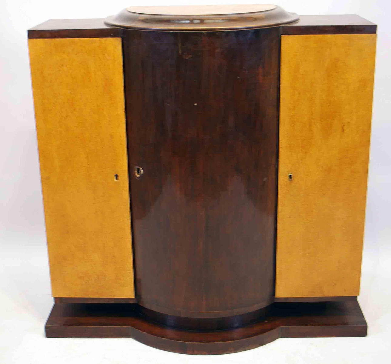 SKÅP, Art Deco, mahogny, björk.