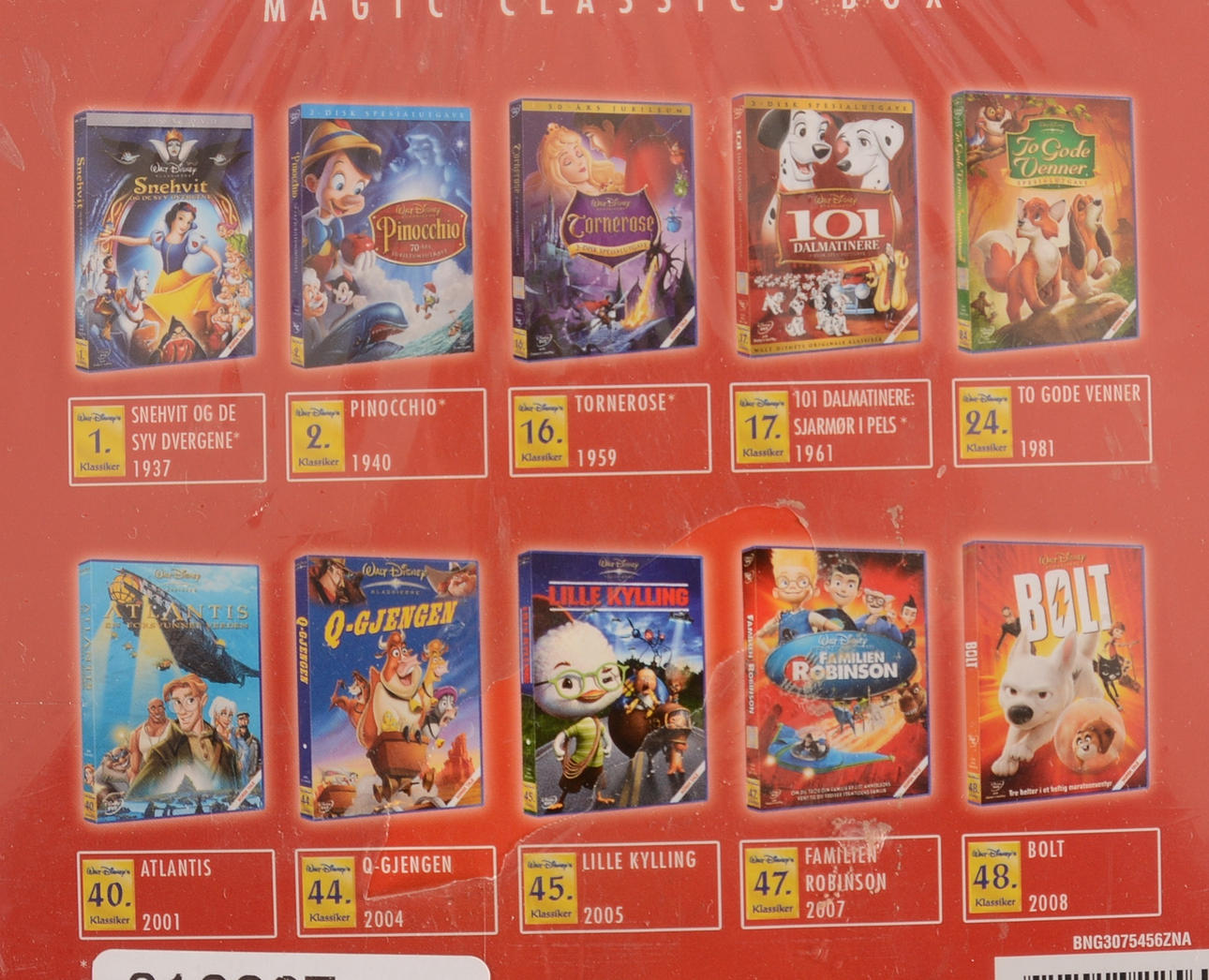 BOX, "Magic Classics box" Disney.