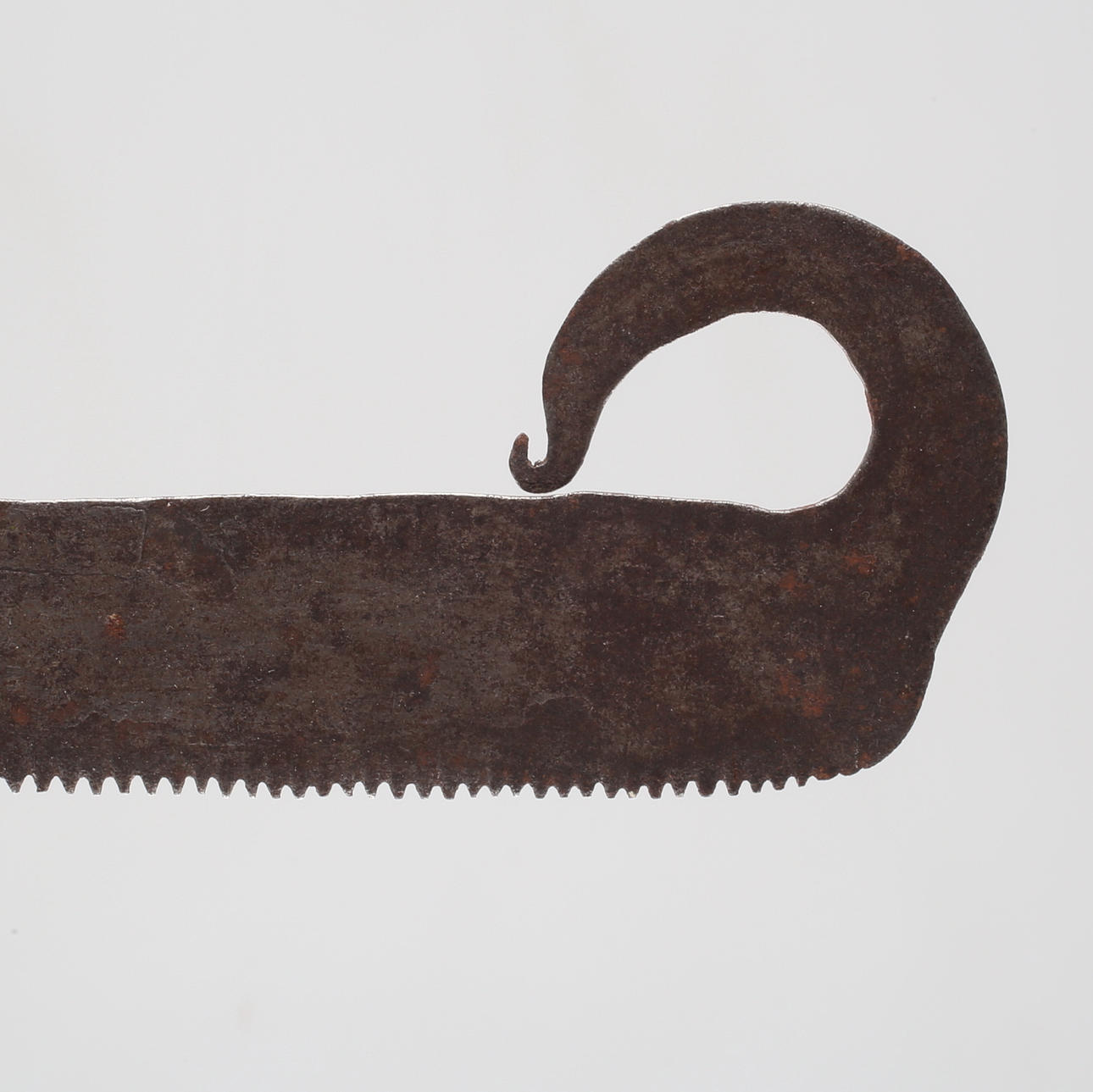 BREAD SAW, iron, 18th/19th century.