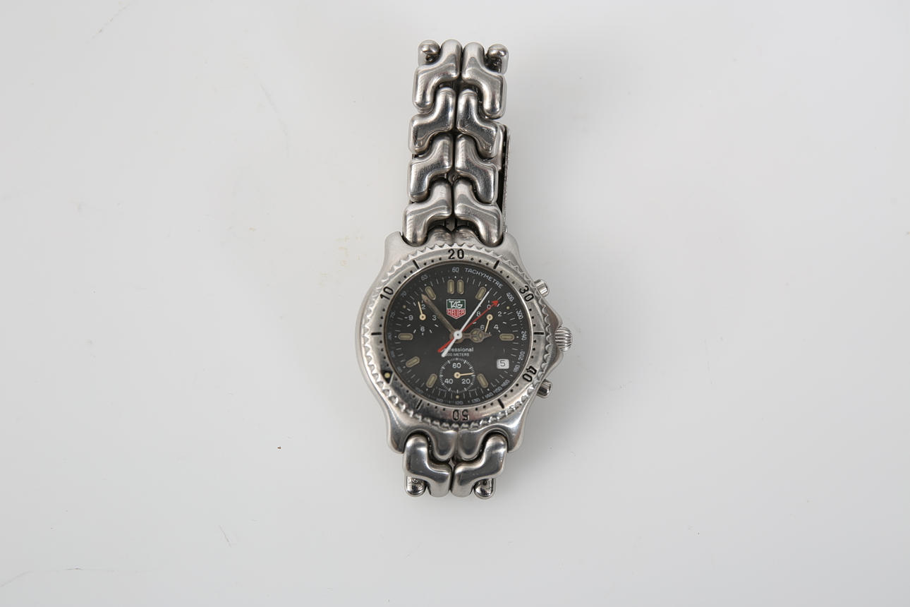 ARMÅDUR, rustfrit led, quartz, herre, Tag Heuer.