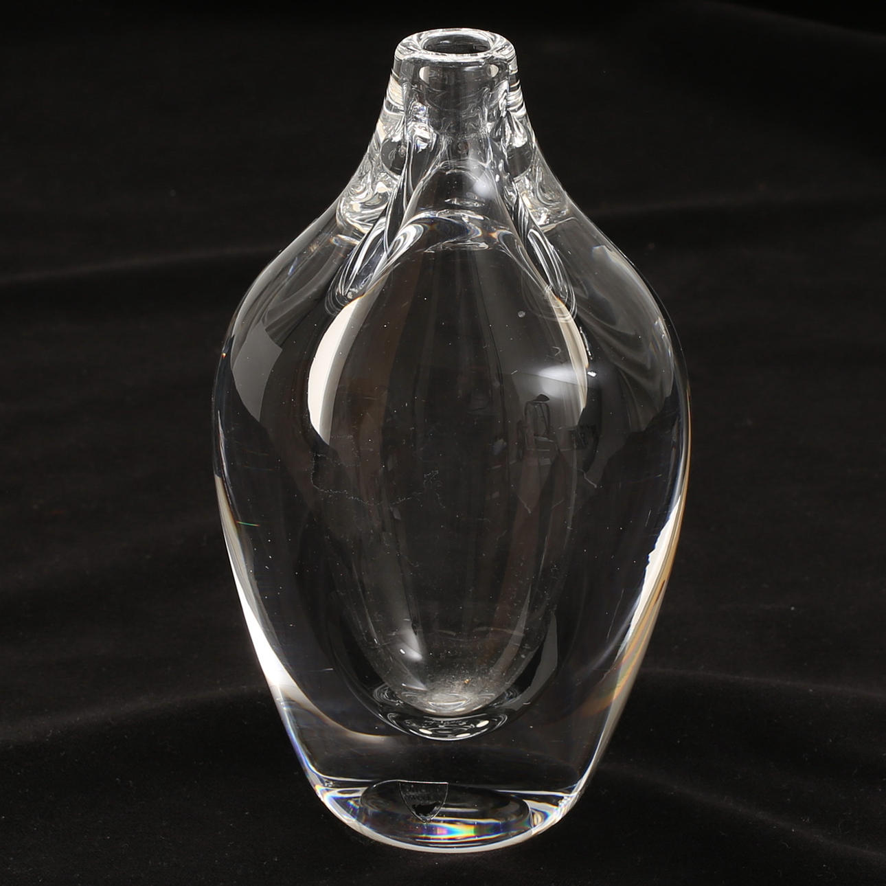 VAS, glass, Erika Lagerbielke, Orrefors, signed.