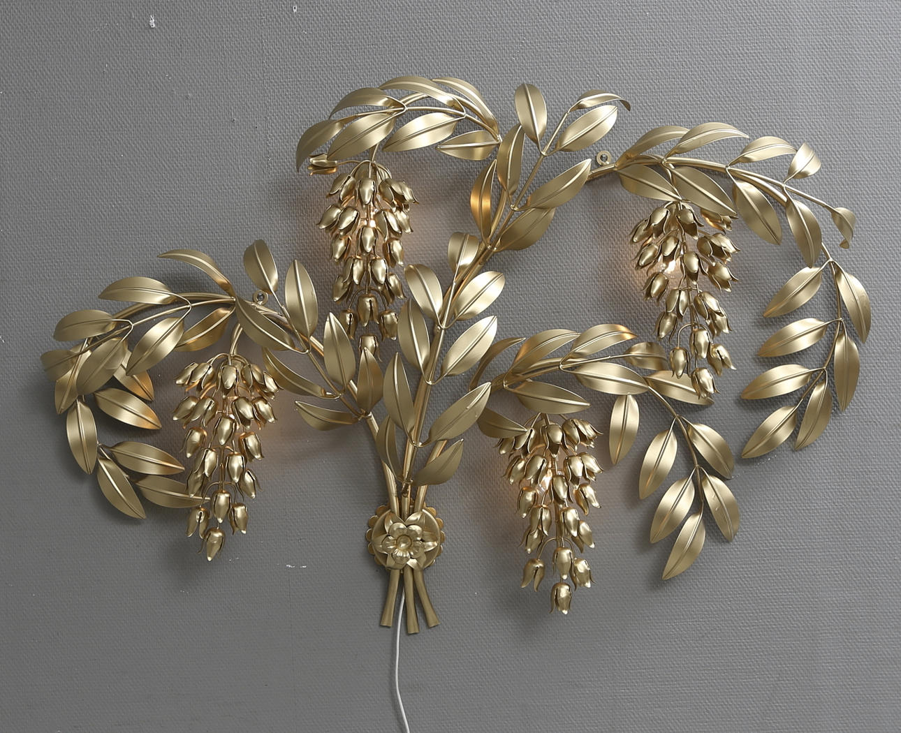 WALL LAMP, probably Italy, second half of the 20th century.