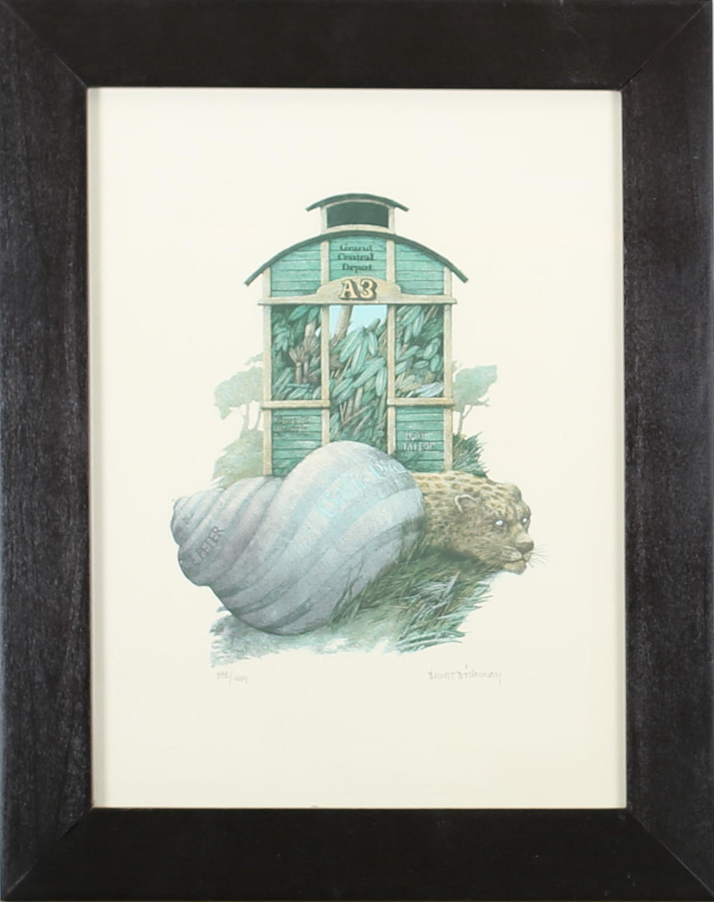 PARTI KONST (9). Diverse motiv. Grafik. Bl a Bengt Böckman, Brita af Klercker etc.