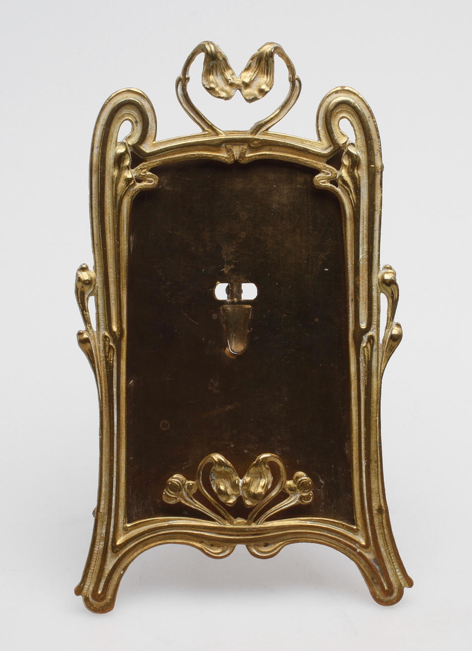 FOTORAM, mässing, Art Nouveau, tidigt 1900-tal.