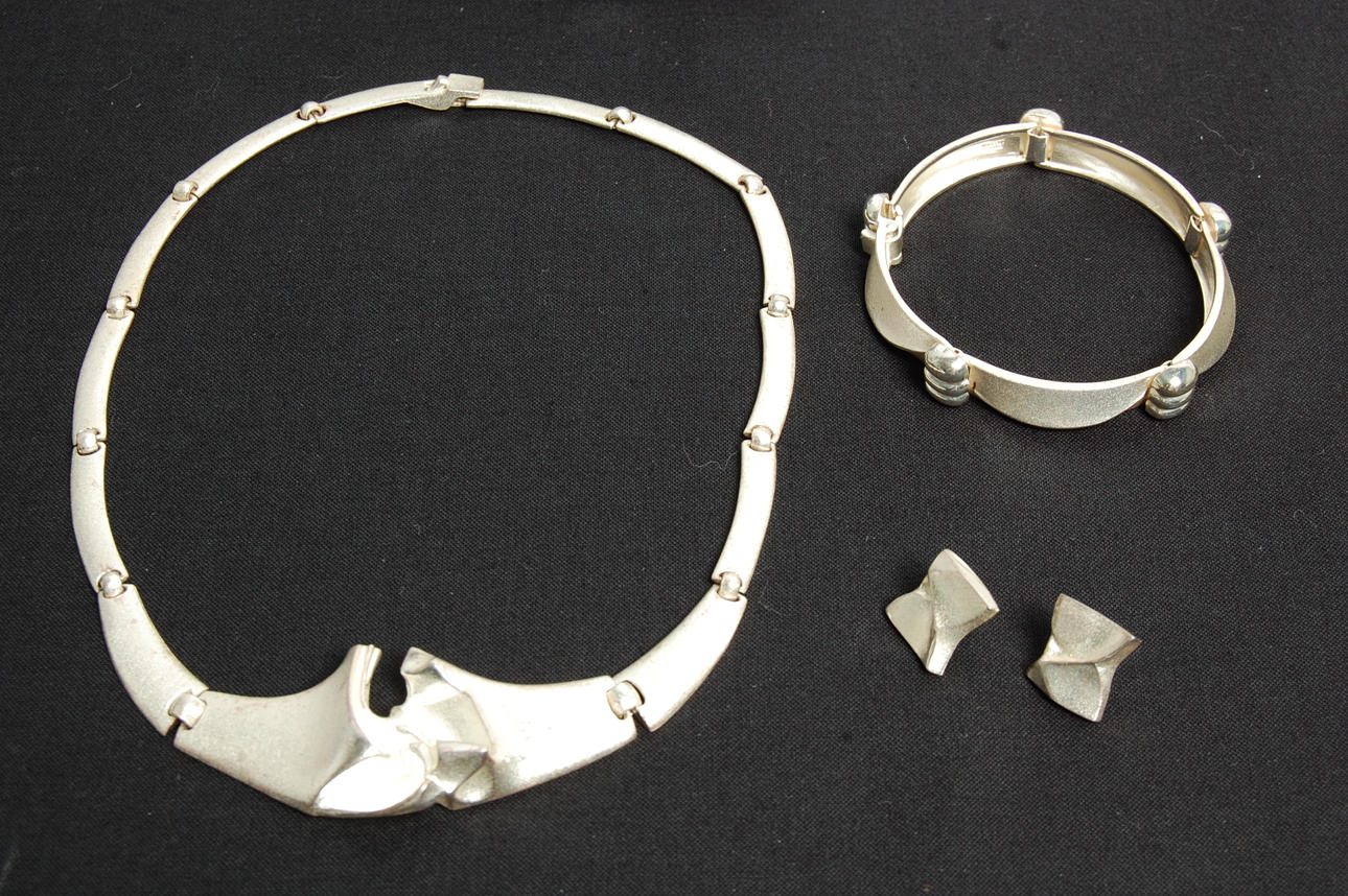 SMYCKESET, 4 delar, silver, Lapponia.