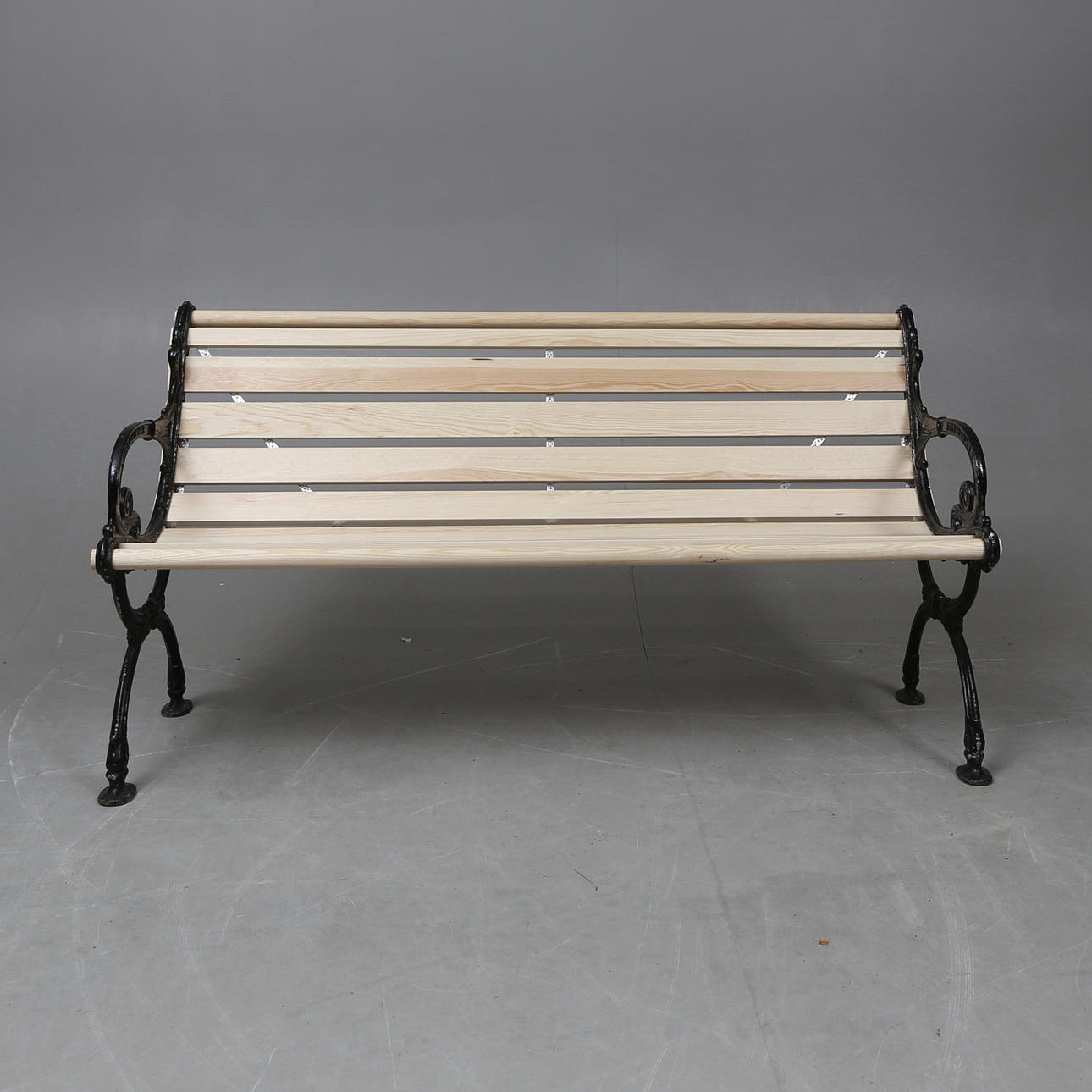 TRÄDGÅRDSSOFFA, gjutjärn, Norrahammar Bruk, 1900-tal.