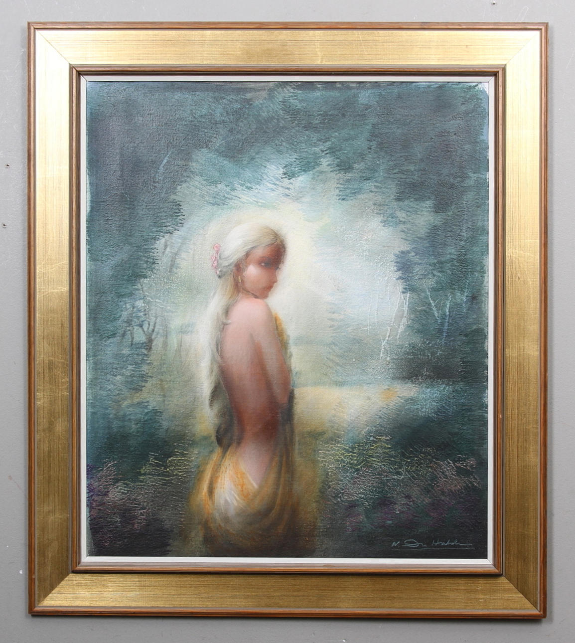 WALTER DU HALDE. Kvinna i drömlaskap.