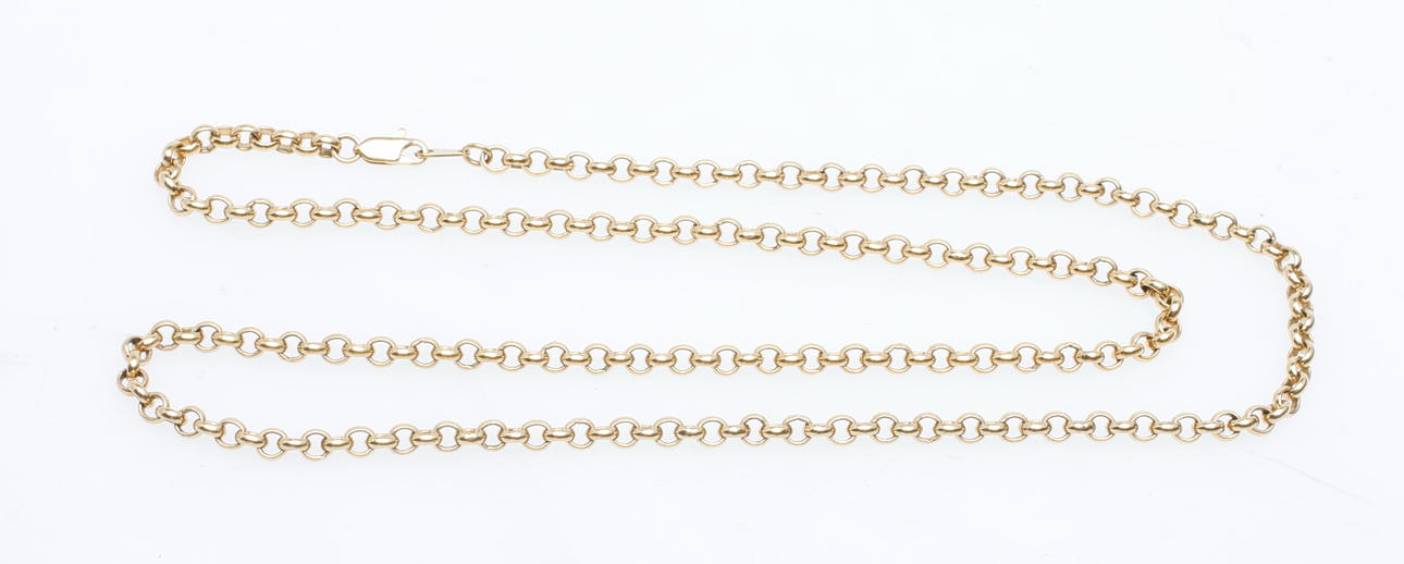 HALSBAND, 18k guld, vikt ca 22,3 gr.