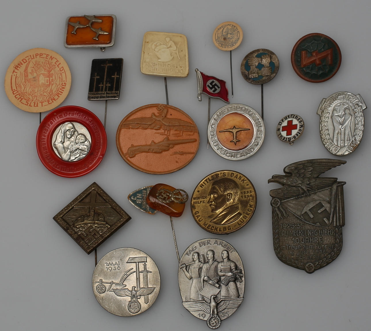 PARTI MÄRKEN (19). Tyskland 1930-tal.