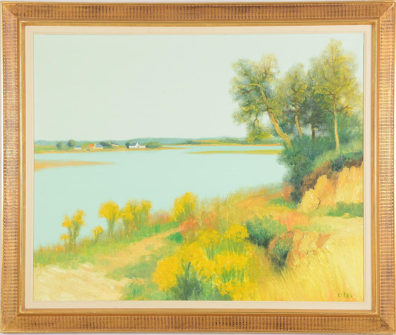 JACQUES EITEL. Olja på duk.