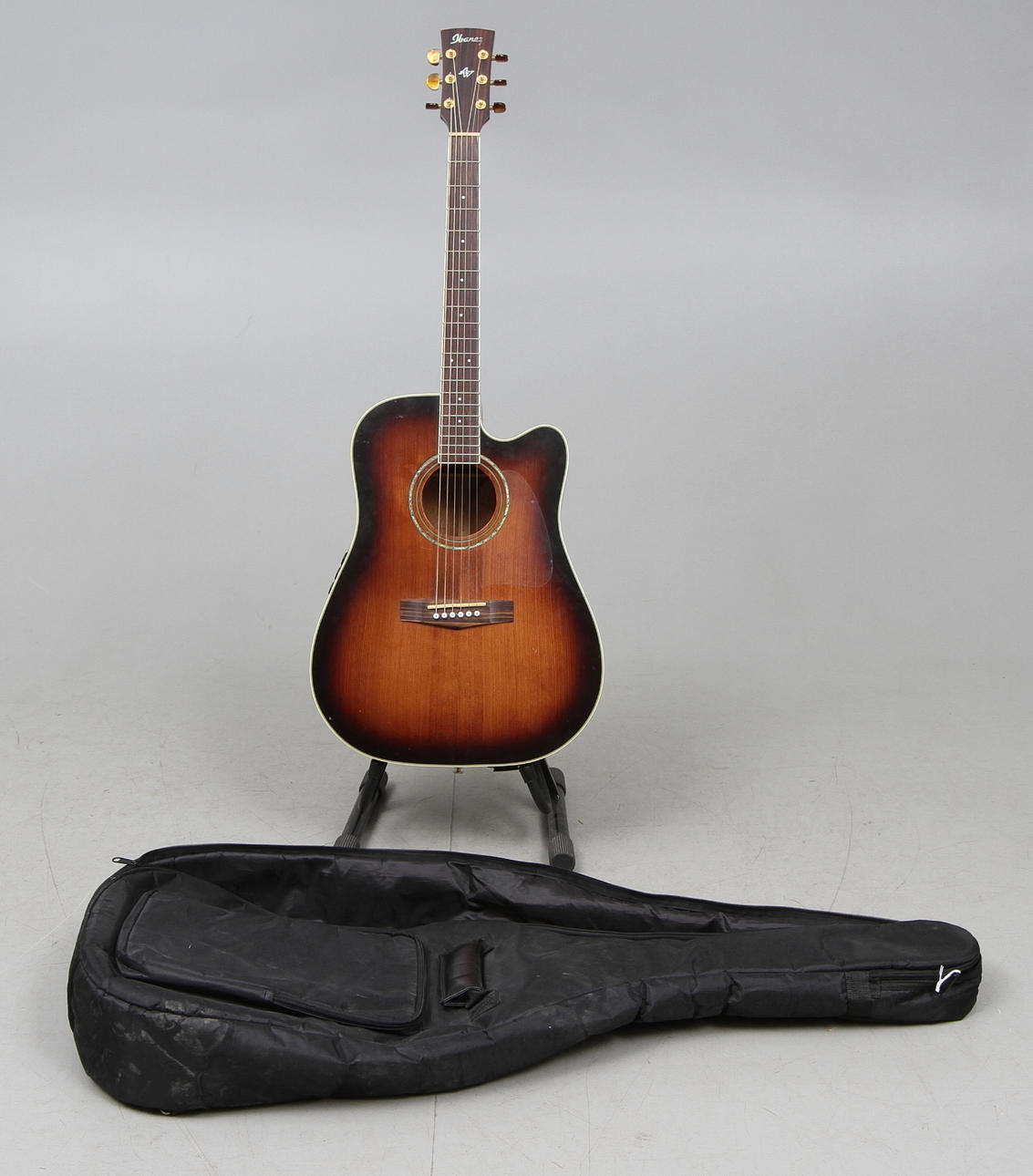 HALVACUSTIC GUITAR, aw120ece-rdv-im-01, Ibanez.