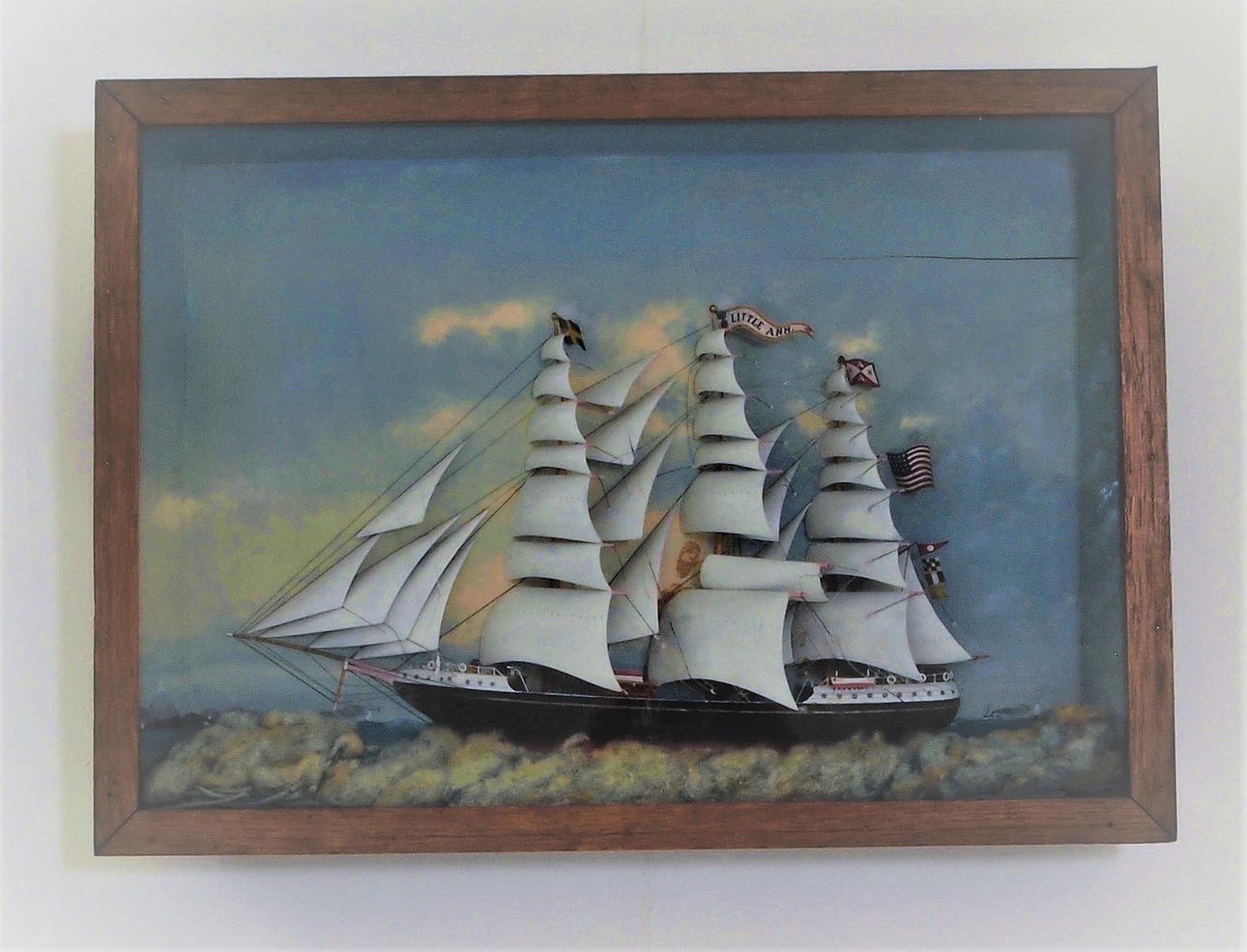 SHIP MODEL, "LITTLE ANN".