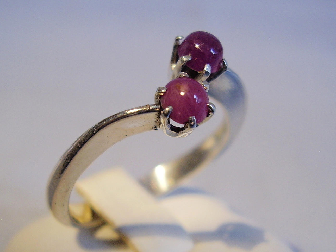 RUBIN RING SILVER 925.