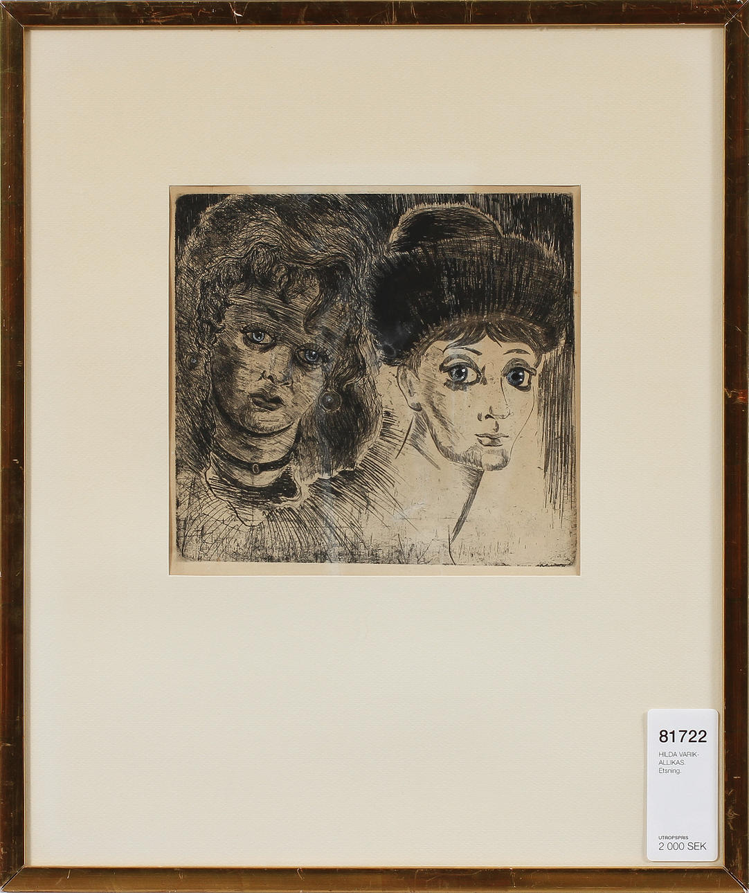 HILDA VARIK-ALLIKAS. Etsning.