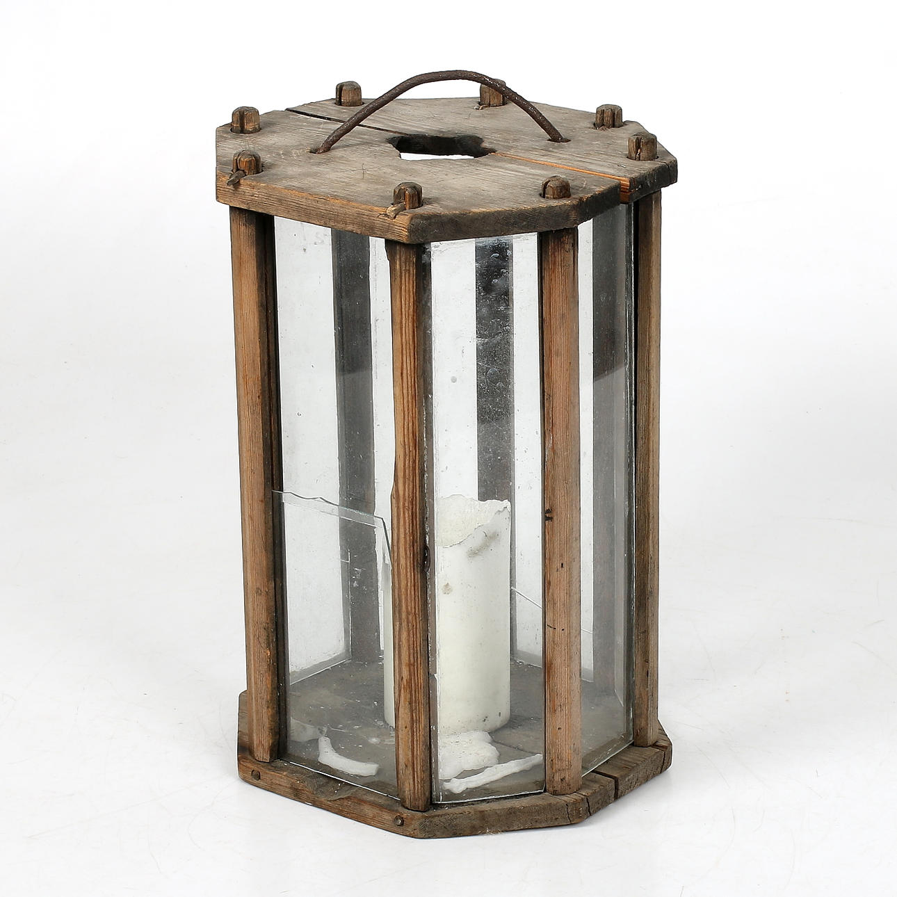 STALLYKTA, trä, glas, 18/1900-tal.