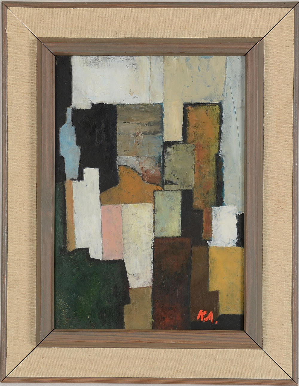 KARL EINAR ANDERSSON. Oil on Board.